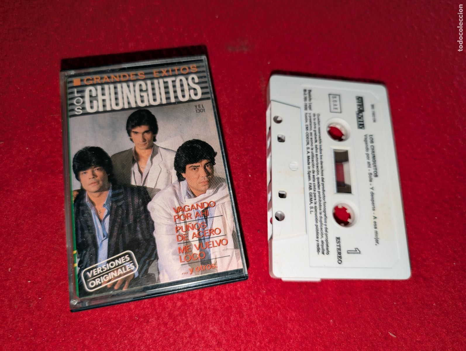 Cassettes Anciennes: LOS CHUNGUITOS Grandes exitos K7 CASSETTE 1988 Amalgama