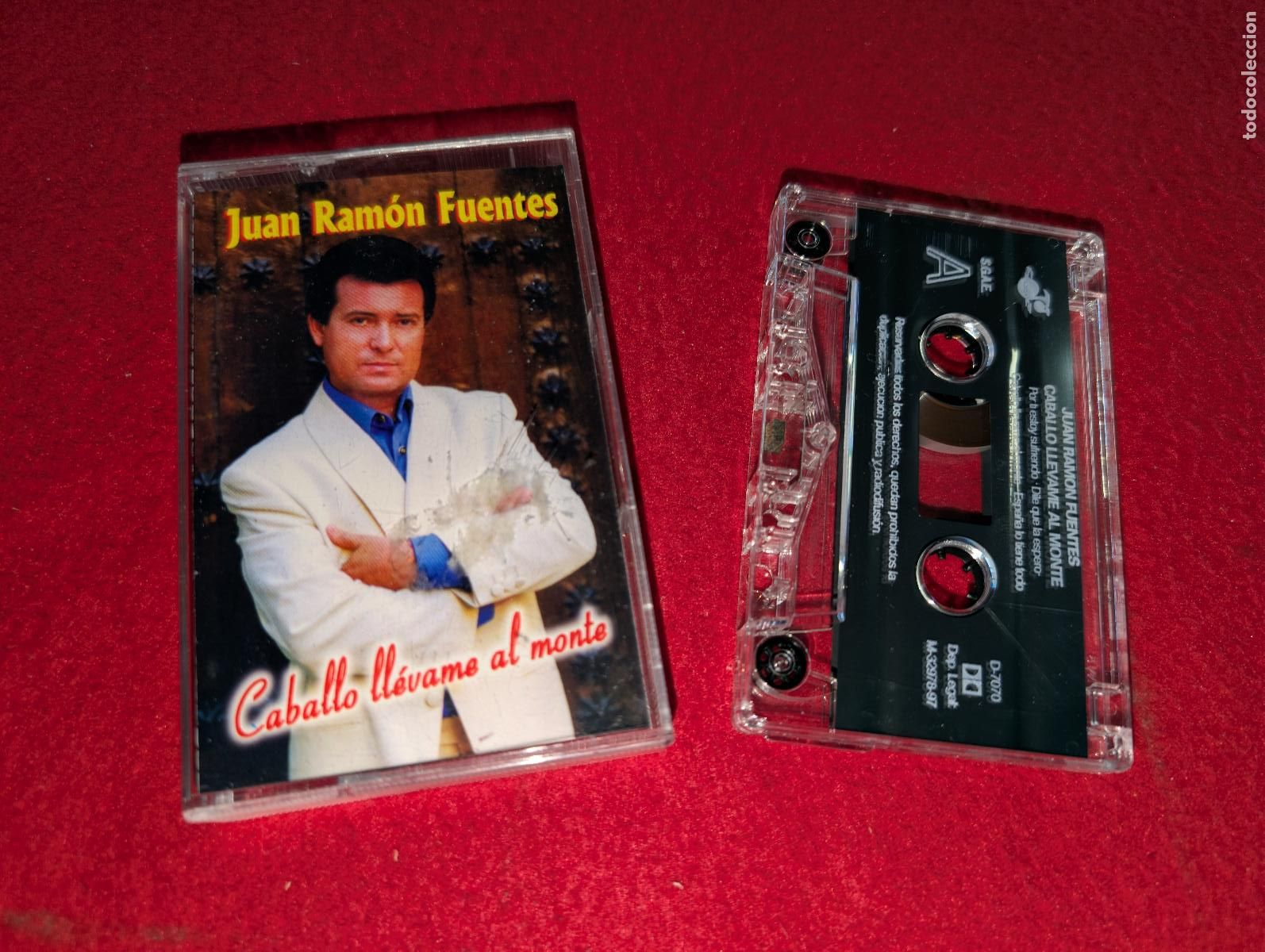 Cassettes Anciennes: JUAN RAMON FUENTES Caballo llevame al monte K7 CASSETTE 1997 JJ