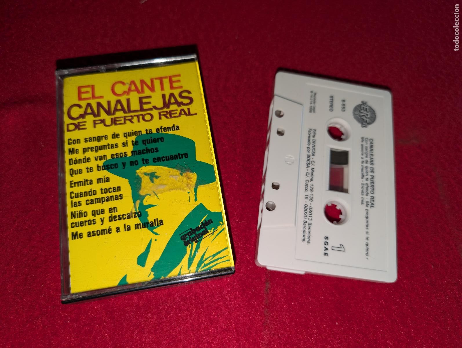 Cassettes Anciennes: CANALEJAS El cante Canalejas de Puerto Real K7 CASSETTE 1995 Perfil
