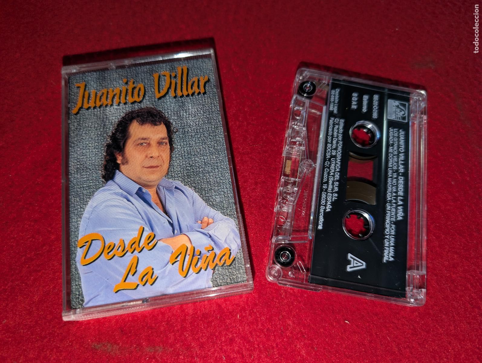 Casetes antiguos: JUANITO VILLAR Desde la Vi&ntilde;a K7 CASSETTE 1998 FODS