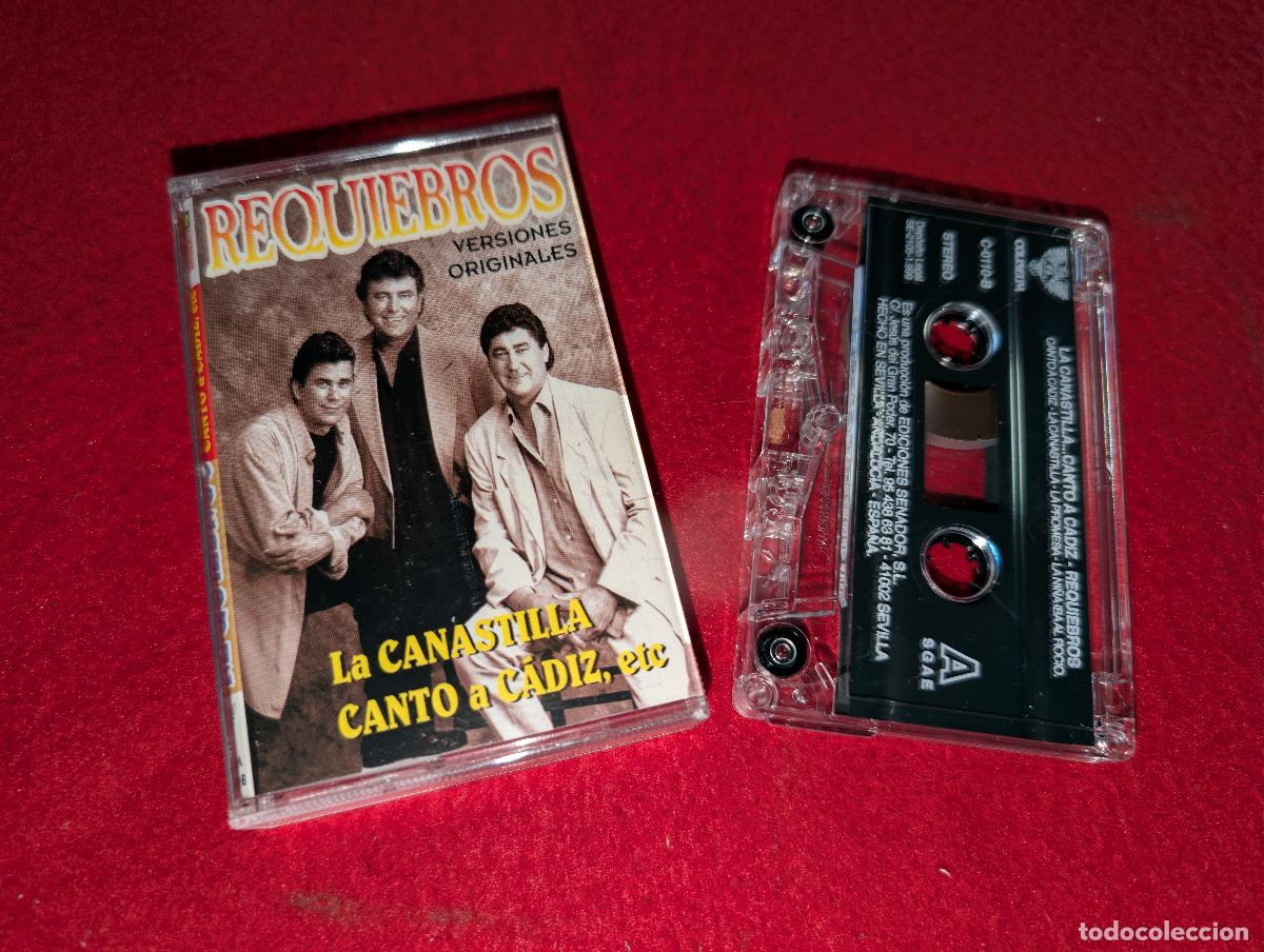 Cassettes Anciennes: REQUIEBROS La Canastilla Canto a Cadiz etc K7 CASSETTE 1999 Coliseum