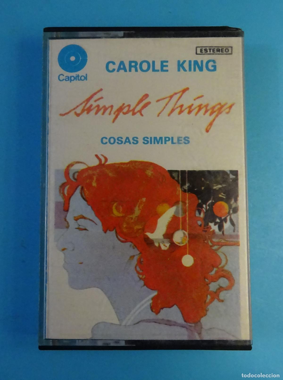 Casetes antiguos: CASETE CAROLE KING. SIMPLE THINGS / COSAS SIMPLES. CAPITOL 1977