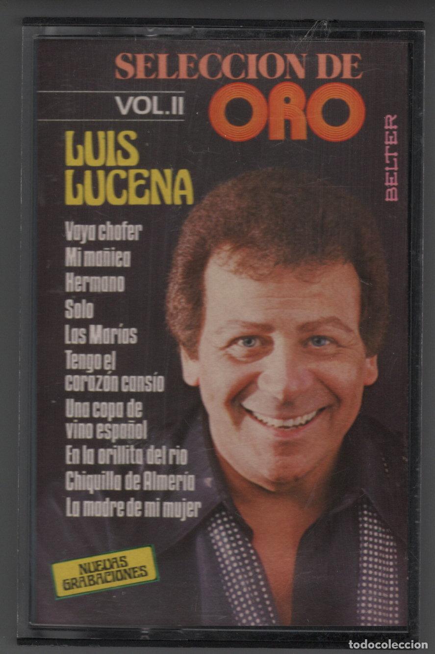 Casetes antiguos: LUIS LUCENA - SELECCI&Oacute;N DE ORO VOL. II - CASETE 1979