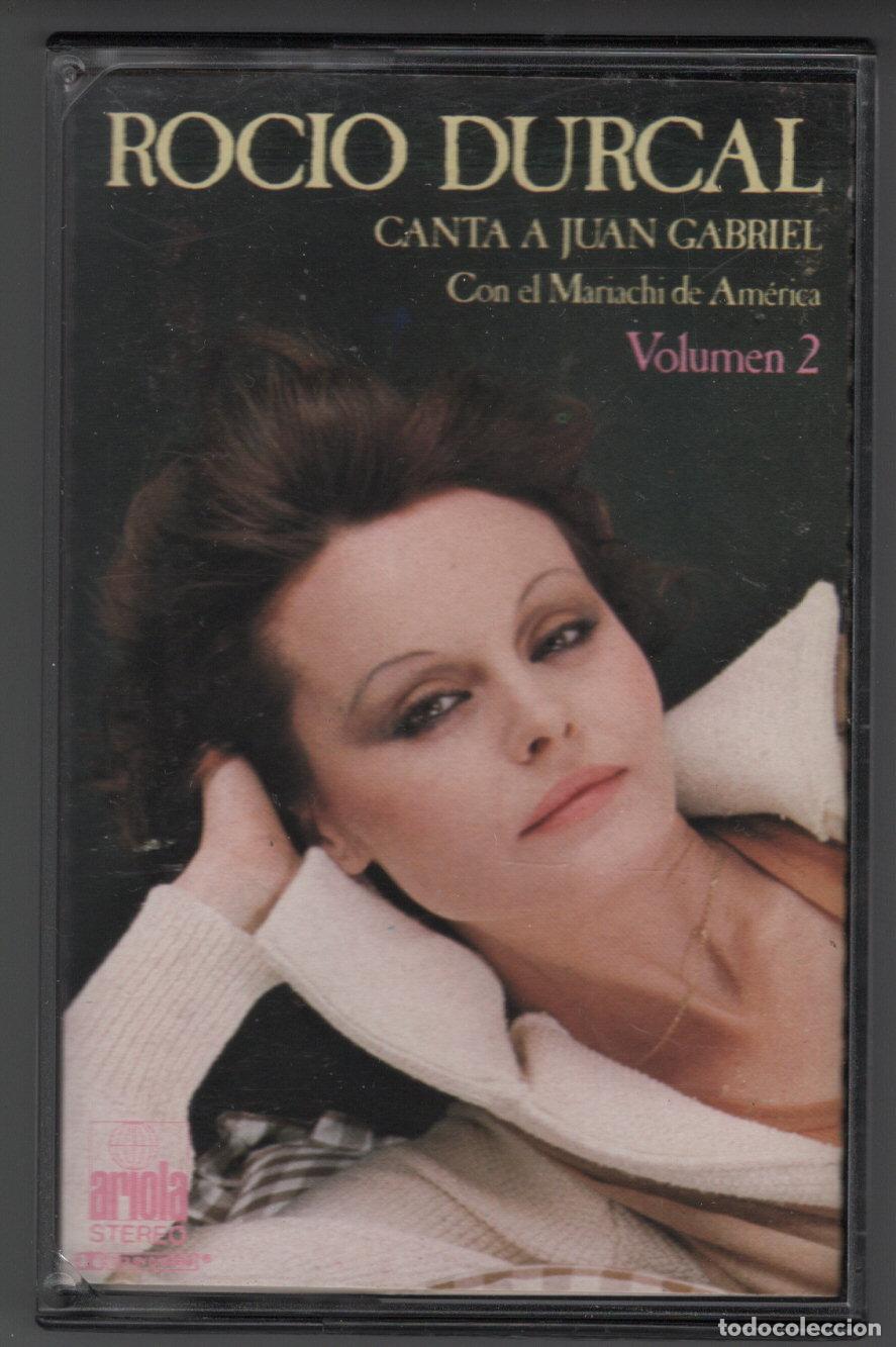 Casetes antiguos: ROCIO DURCAL - CANTA A JUAN GABRIEL VOL. 2 - CASETE 1980