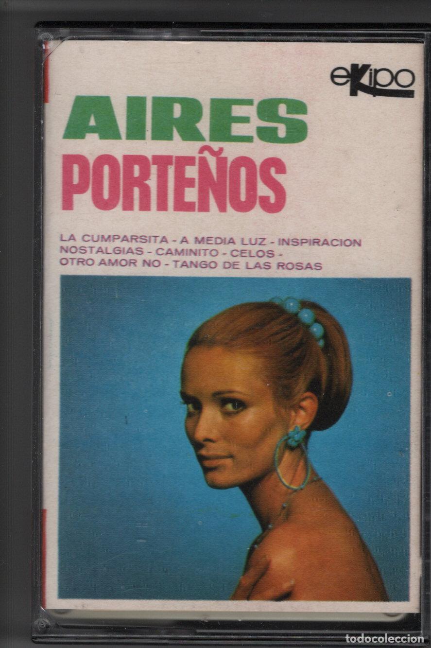 Casetes antiguos: AIRES PORTE&Ntilde;OS - GRAN ORQUESTA TIPICA. DIR: ARMANDO ZULUETA - CASETE 1969