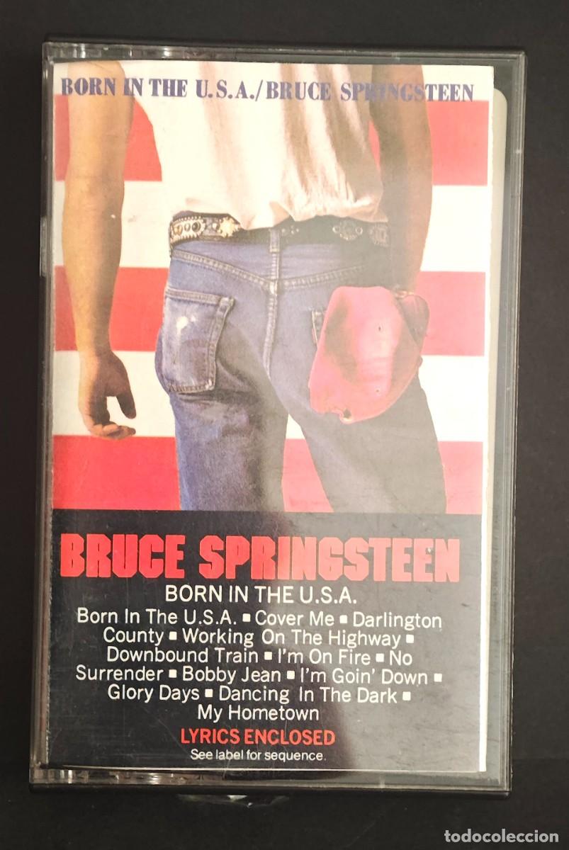Casetes antiguos: Cassette Bruce Springsteen &ndash; Born in the U.S.A. Cassette ORIGINAL USA CBS Classic 80s