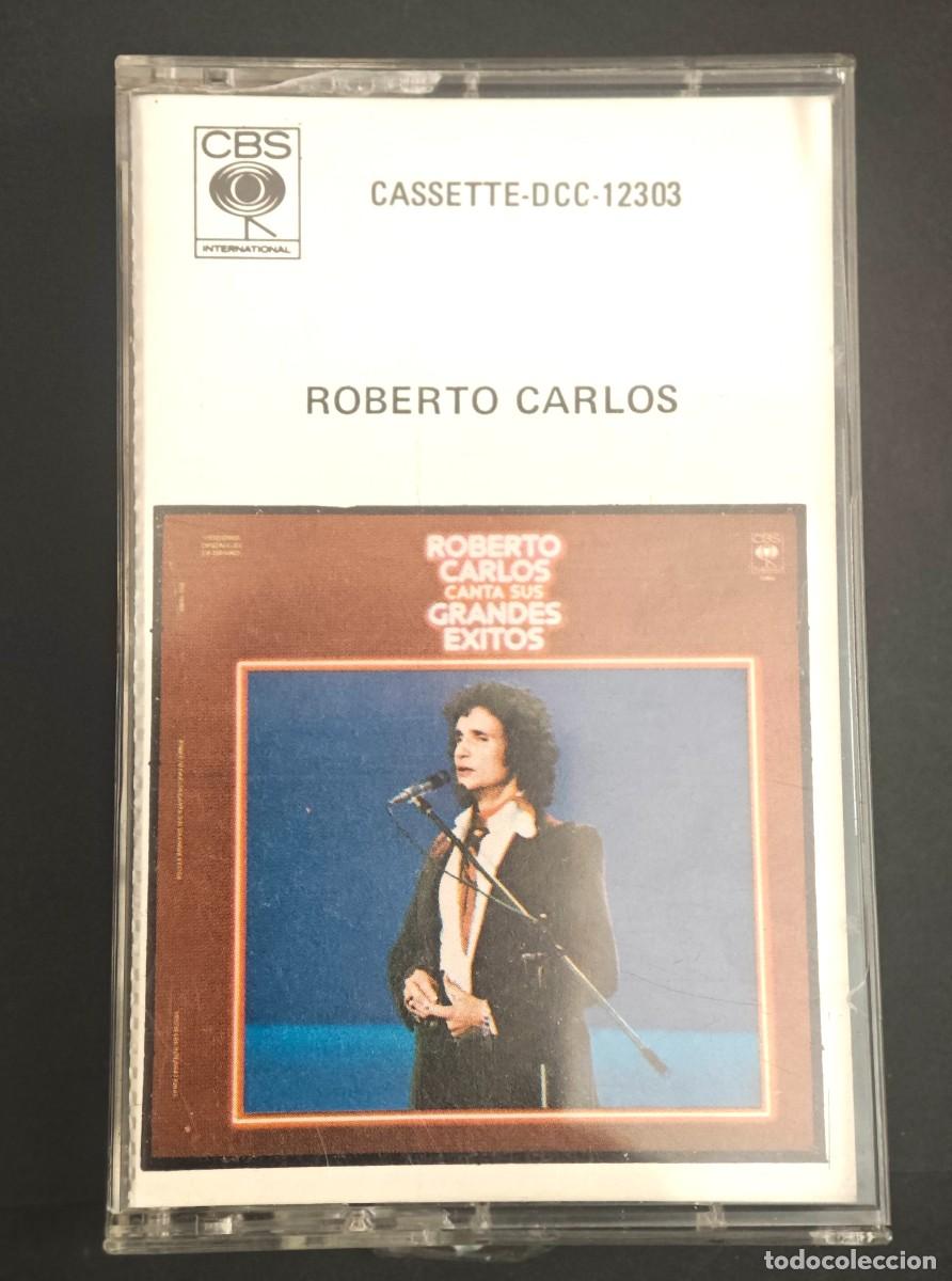 Casetes antiguos: Roberto Carlos Grandes Exitos Cassette ORIGINAL USA CBS Latin Miami 1981