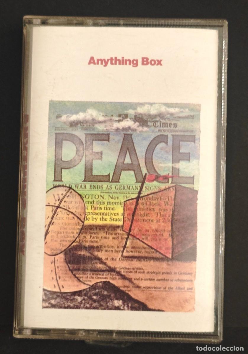 Casetes antiguos: Cassette Anything Box Peace 1990 USA Epic Records