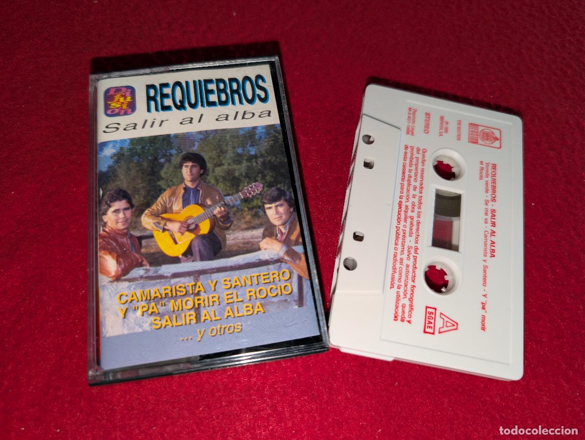 Casetes antiguos: REQUIEBROS Salir al alba K7 CASSETTE 1995 Hispavox
