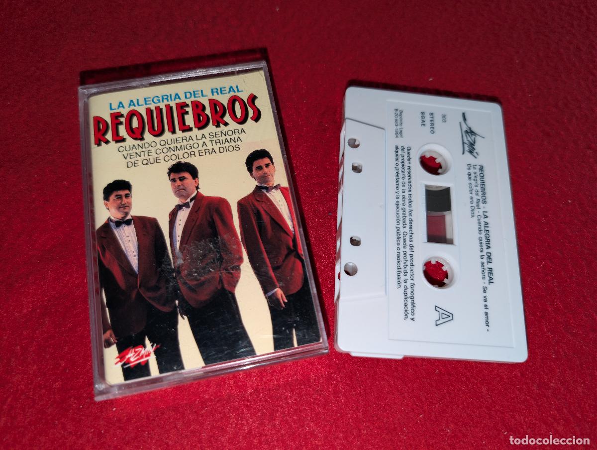 Casetes antiguos: REQUIEBROS La alegria del real K7 CASSETTE 1994 Jazmin