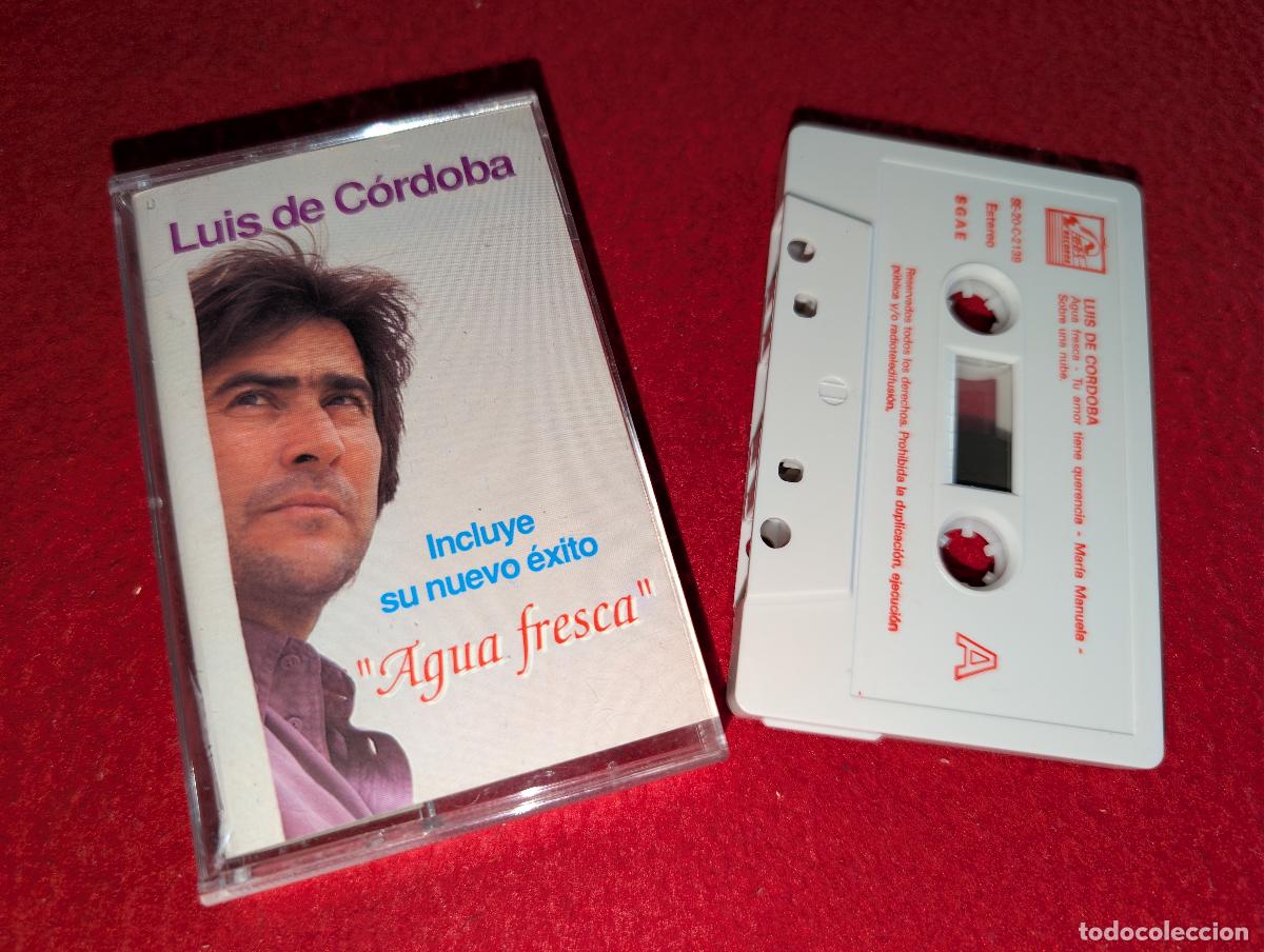 Casetes antiguos: LUIS DE CORDOBA Agua fresca K7 CASSETTE 1993 FODS