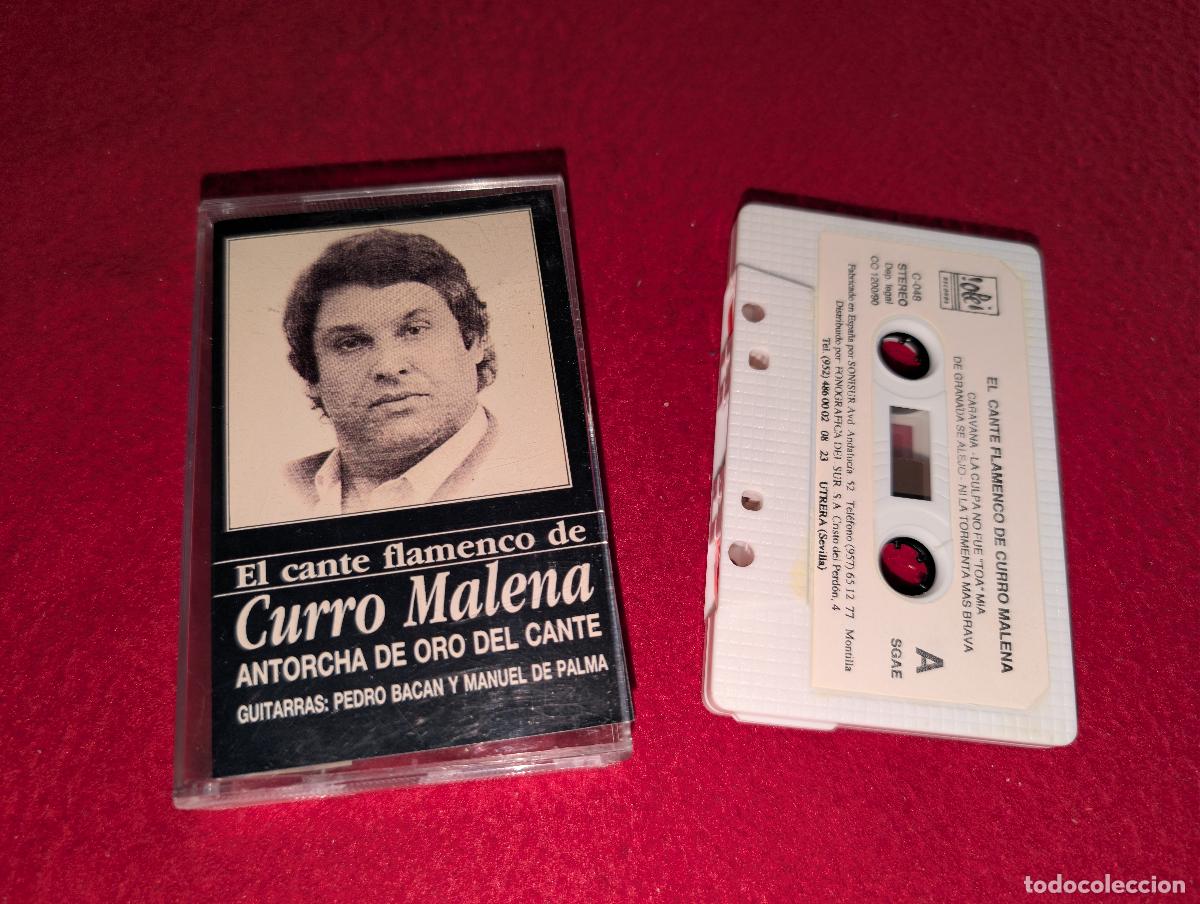 Casetes antiguos: CURRO MALENA El cante flamenco de Antorcha de oro cante K7 CASSETTE 1990 &iexcl;Ole!
