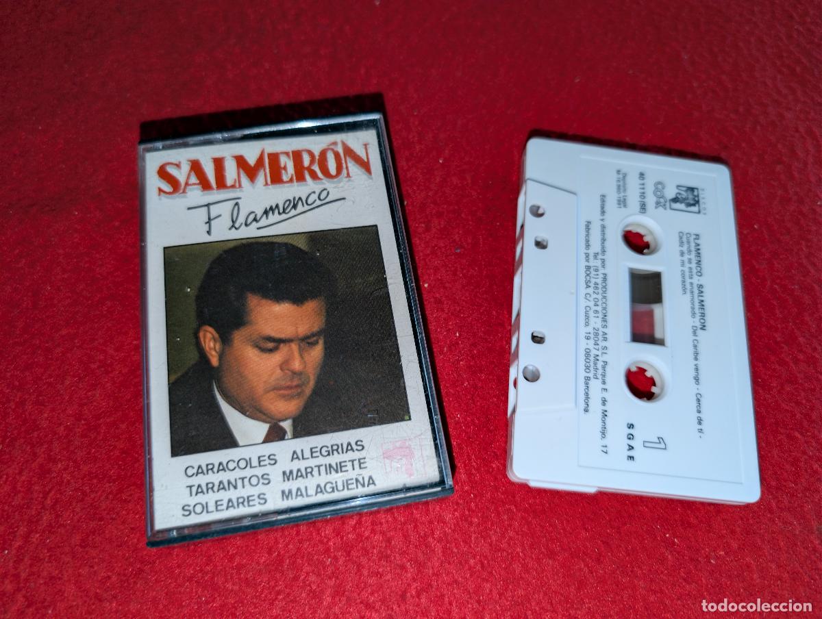 Casetes antiguos: SALMERON Flamenco K7 CASSETTE 1991 Cock