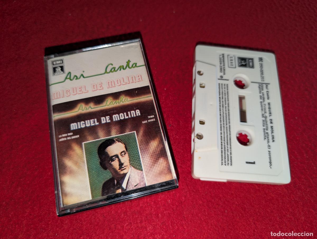 Casetes antiguos: MIGUEL DE MOLINA Asi canta K7 CASSETTE 1982 EMI Odeon