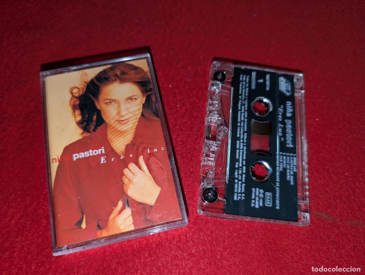 Casetes antiguos: NI&Ntilde;A PASTORI Eres luz K7 CASSETTE 1998 Ariola