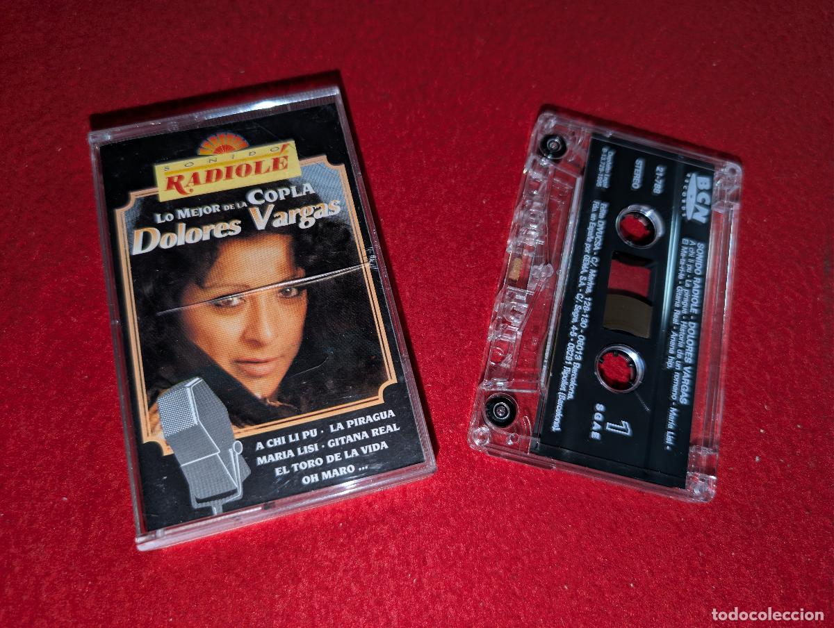 Casetes antiguos: DOLORES VARGAS Lo mejor de la Copla Sonido Radiole K7 CASSETTE 1995 BCN