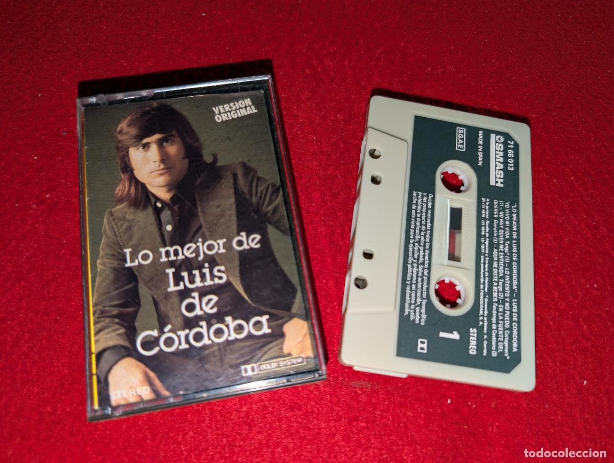 Casetes antiguos: LUIS DE CORDOBA Lo mejor de Luis de Cordoba K7 CASSETTE 1980 Smash
