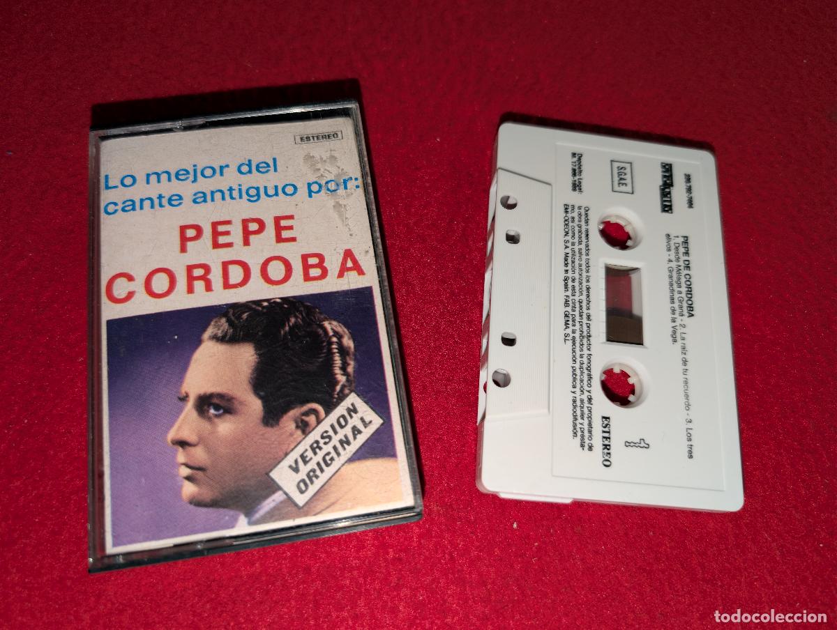 Casetes antiguos: PEPE CORDOBA Lo mejor del cante antiguo por Pepe Cordoba K7 CASSETTE 1989 Amalgama