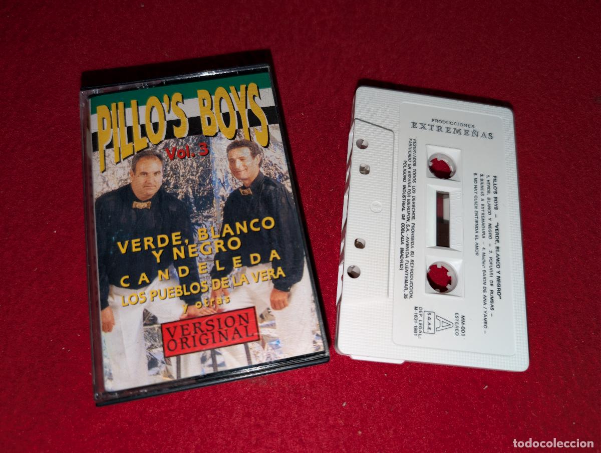 Casetes antiguos: PILLOS PILLO'S BOYS Vol.3 1991 Producciones Extreme&ntilde;as