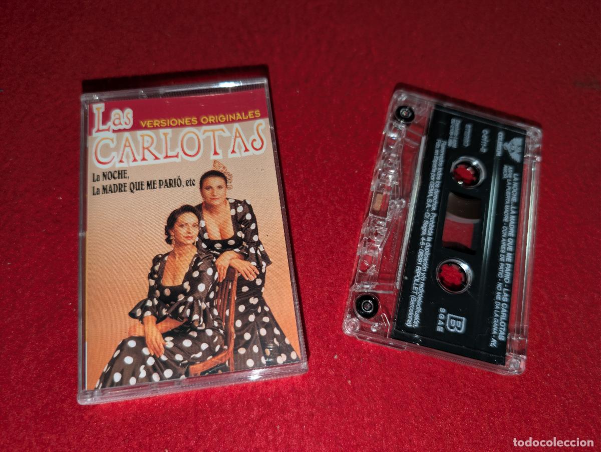 Casetes antiguos: LAS CARLOTAS Versiones originales K7 CASSETTE 1999 Coliseum