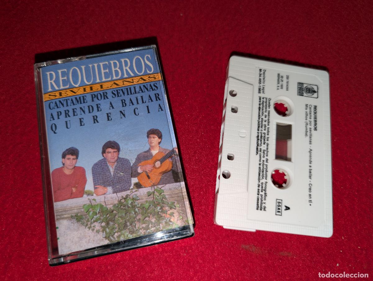 Casetes antiguos: REQUIEBROS Sevillanas K7 CASSETTE 1988 Hispavox