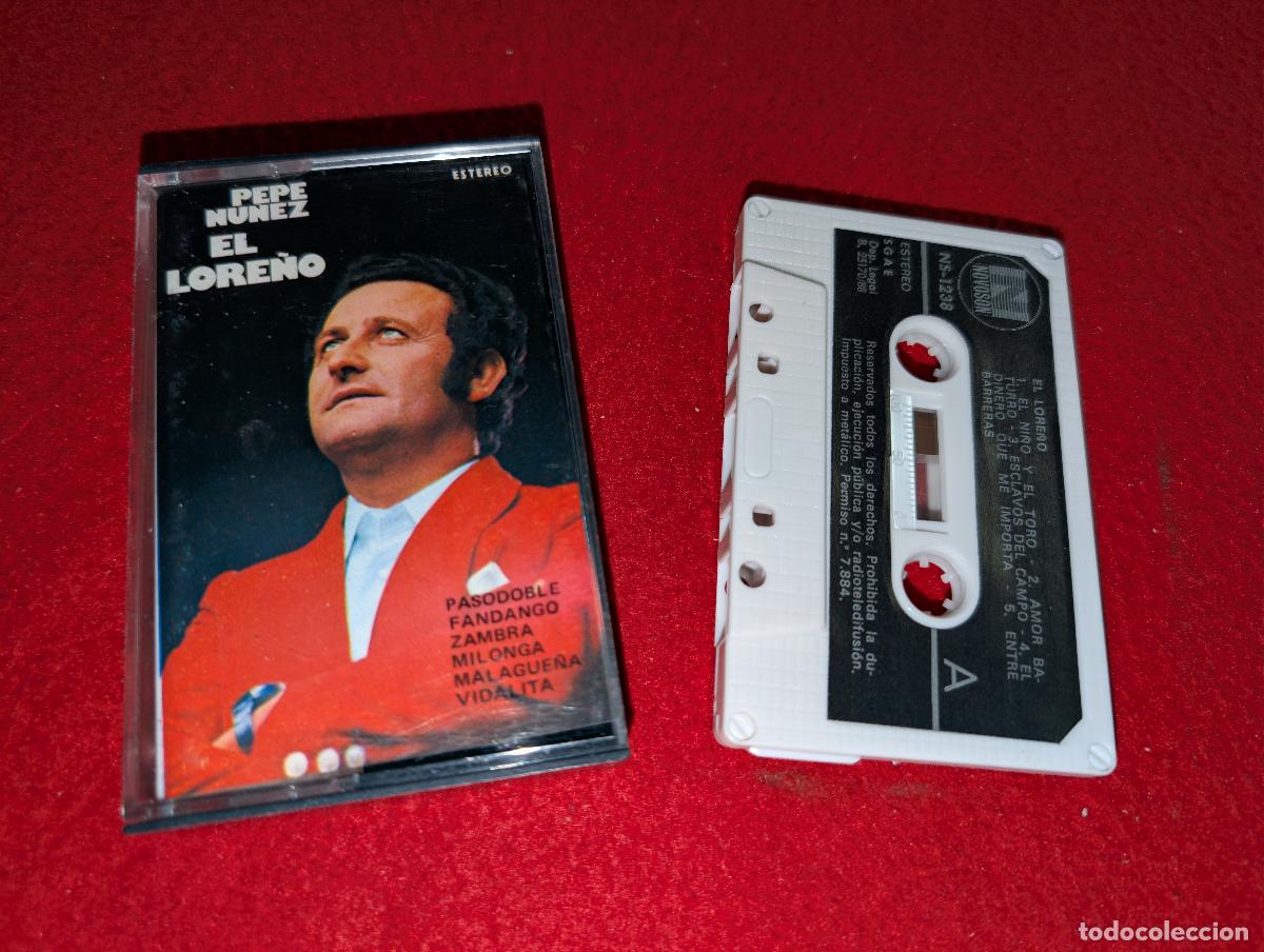 Casetes antiguos: EL LORE&Ntilde;O PEPE NU&Ntilde;EZ K7 CASSETTE 1988 Novoson