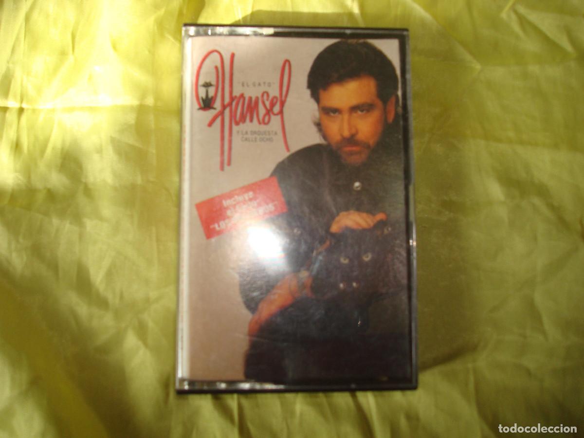 Casetes antiguos: HANSEL Y LA ORQUESTA CALLE OCHO . EL GATO. DIC, 1991. EDC. USA. CASETE