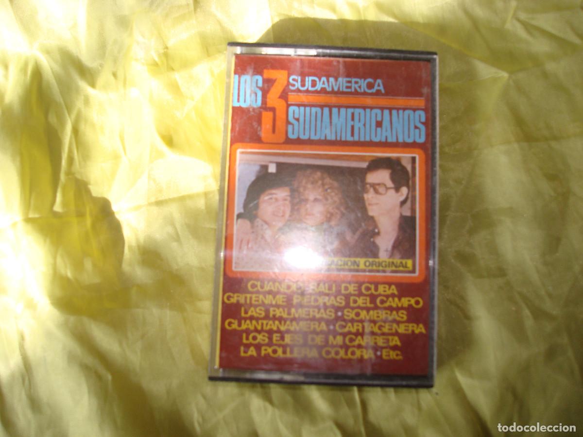 Casetes antiguos: LOS 3 SUDAMERICANOS. CUANDO SALI DE CUBA Y OTRAS. OLYMPO, 1980. CASETE