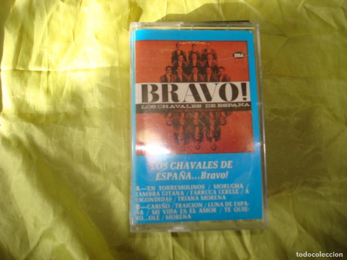 Casetes antiguos: LOS CHAVALES DE ESPA&Ntilde;A. &iexcl; BRAVO&iexcl; SEECO, 1993. CASETE
