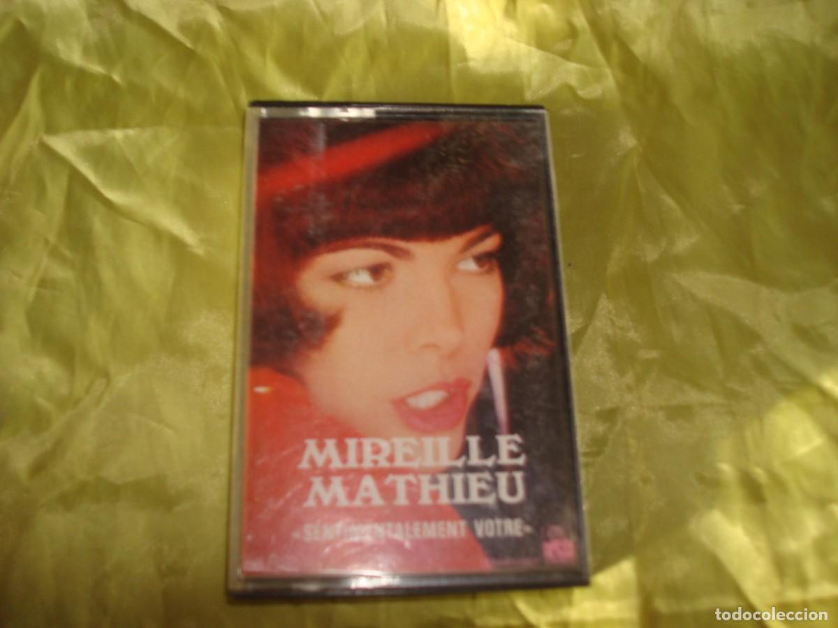 Casetes antiguos: MIREILLE MATHIEU. SENTIMENTALEMENT VOTRE. ARIOLA, 1978. CASETE