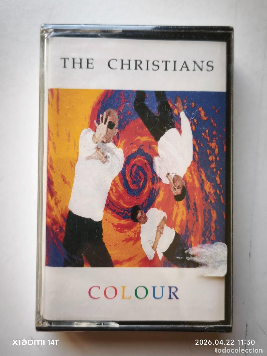Casetes antiguos: THE CHRISTIANS-COLOUR ( ISLAND 7A410455) CASETE.