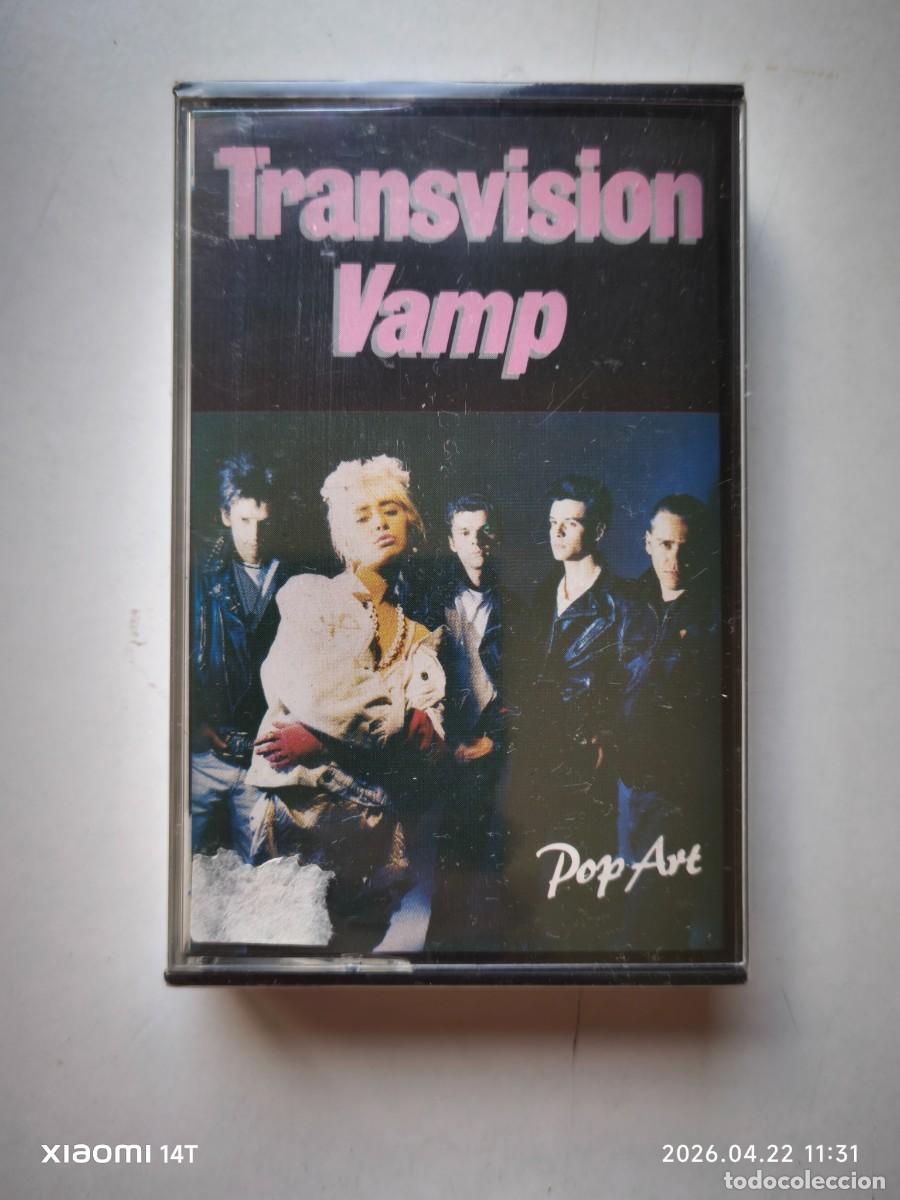 Casetes antiguos: TRANSVISION VAMP-POP ART (MCA255802-4) CASETE.