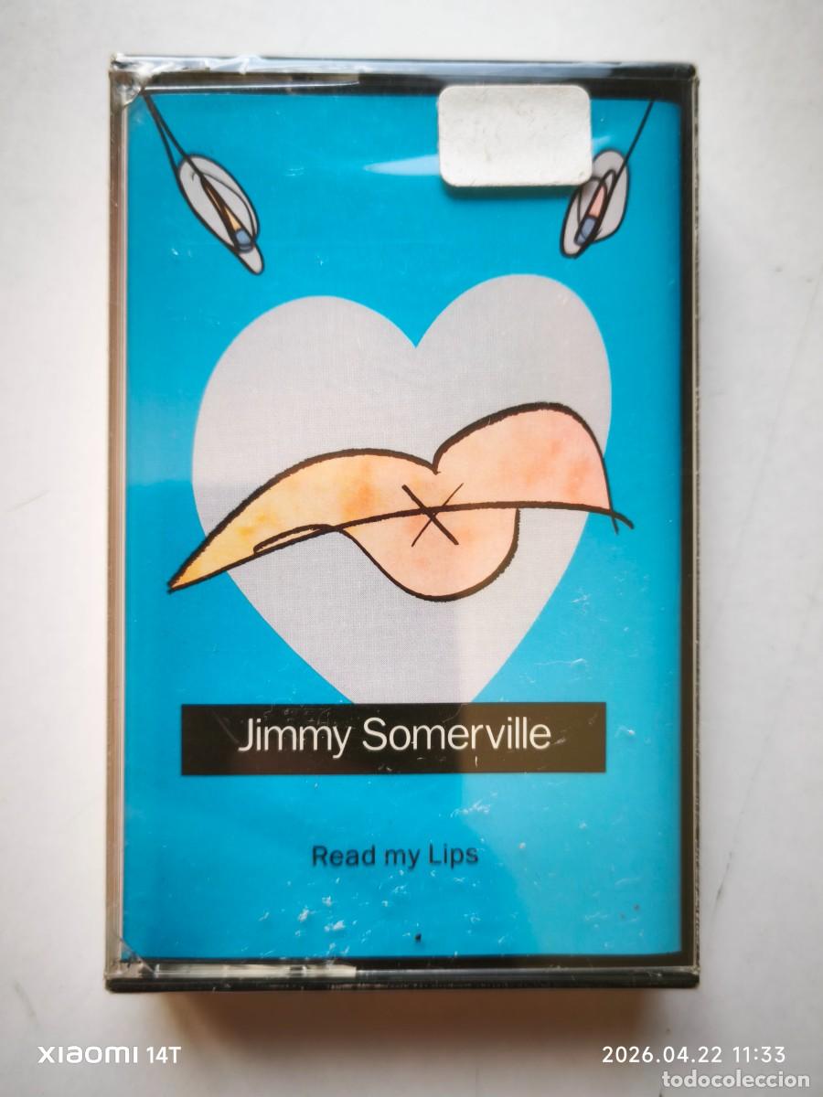 Cassettes Anciennes: JIMMY SOMERVILLE-READ MY LIPS (LONDON BE 828166-4) CASETE