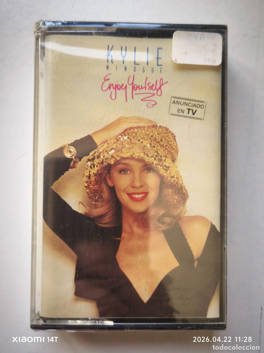 Casetes antiguos: KYLIE MINOGE-ENJOY YOURSELF (SAM HFC9 7V) CASETES.