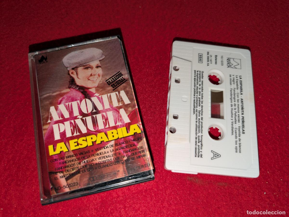 Casetes antiguos: ANTO&Ntilde;ITA PE&Ntilde;UELA La espabila K7 CASSETTE 1977 Nevada