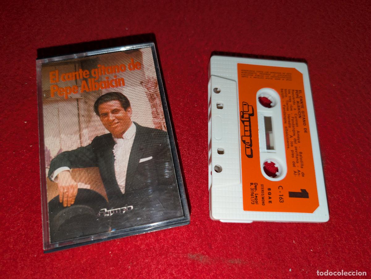 Casetes antiguos: PEPE ALBAICIN El cante gitano de Pepe Albaicin K7 CASSETTE 1973 Olympo