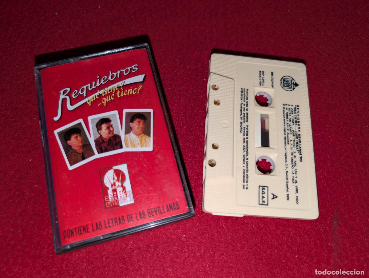 Casetes antiguos: REQUIEBROS Que tiene?...que tiene? K7 CASSETTE 1989 Hispavox