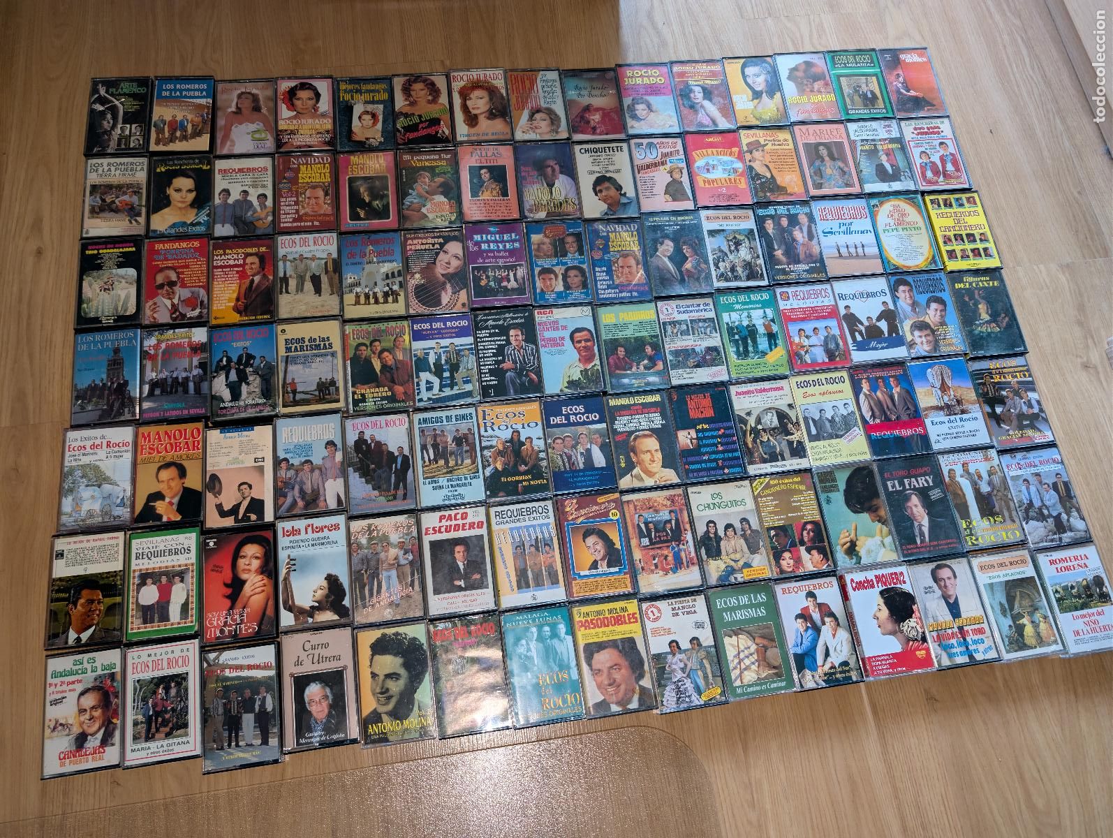 Casetes antiguos: LOTE 105 CASSETTES K7 CASETES flamenco cancion ROCIO JURADO+REQUIEBROS+AMIGOS+ECOS ROCIO +SEVILLANAS