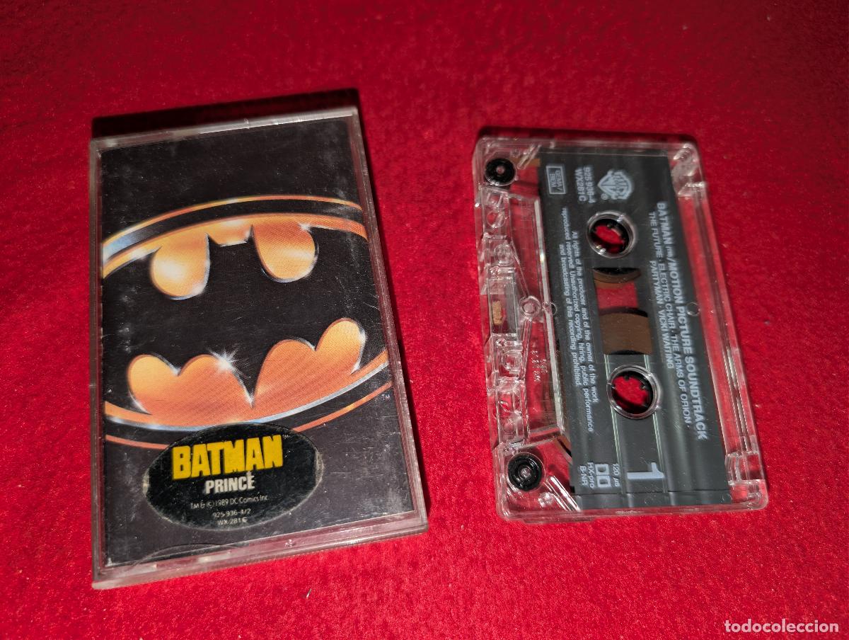 Casetes antiguos: BATMAN BSO OST Prince K7 CASSETTE WB GERMANY ALEMANIA