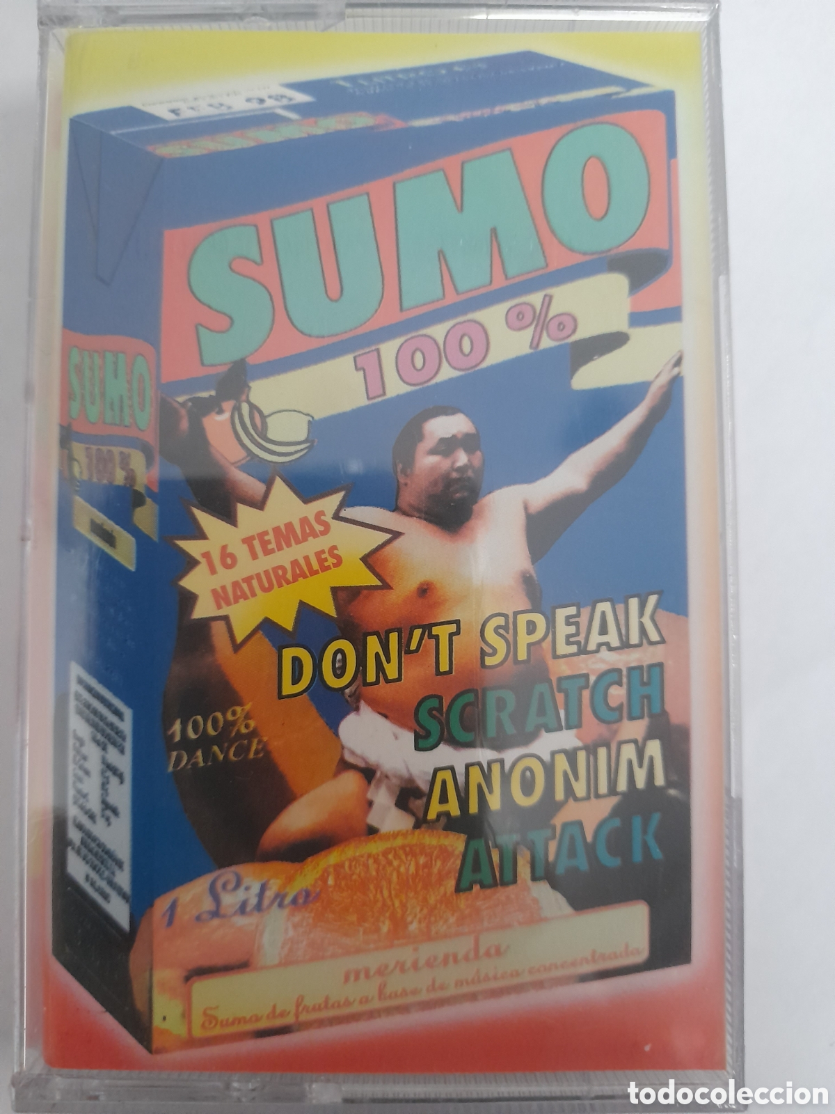 Casetes antiguos: SUMO 100%. 16 Temas Naturales.
