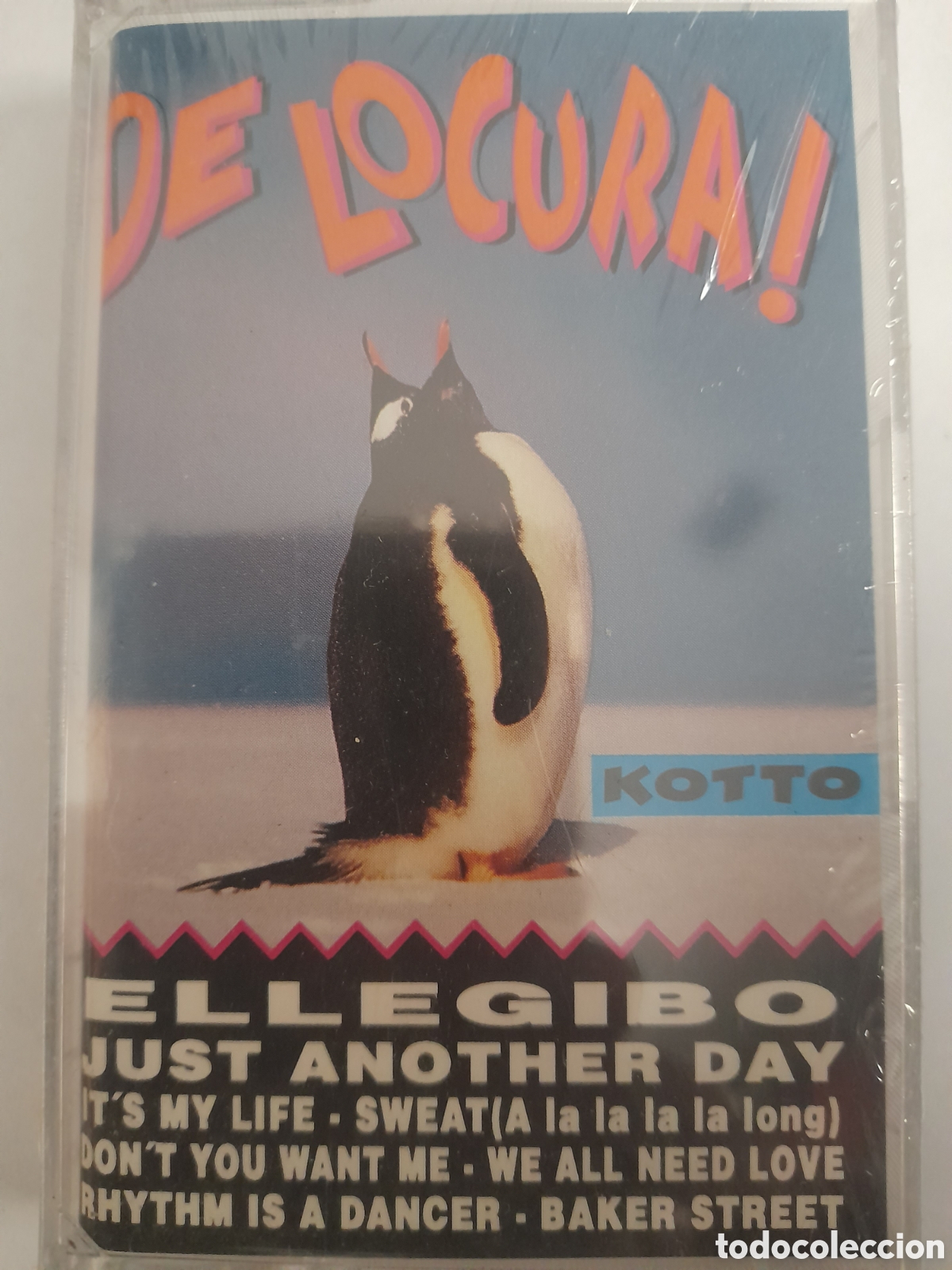 Casetes antiguos: DE LOCURA. ELLEGIBO.