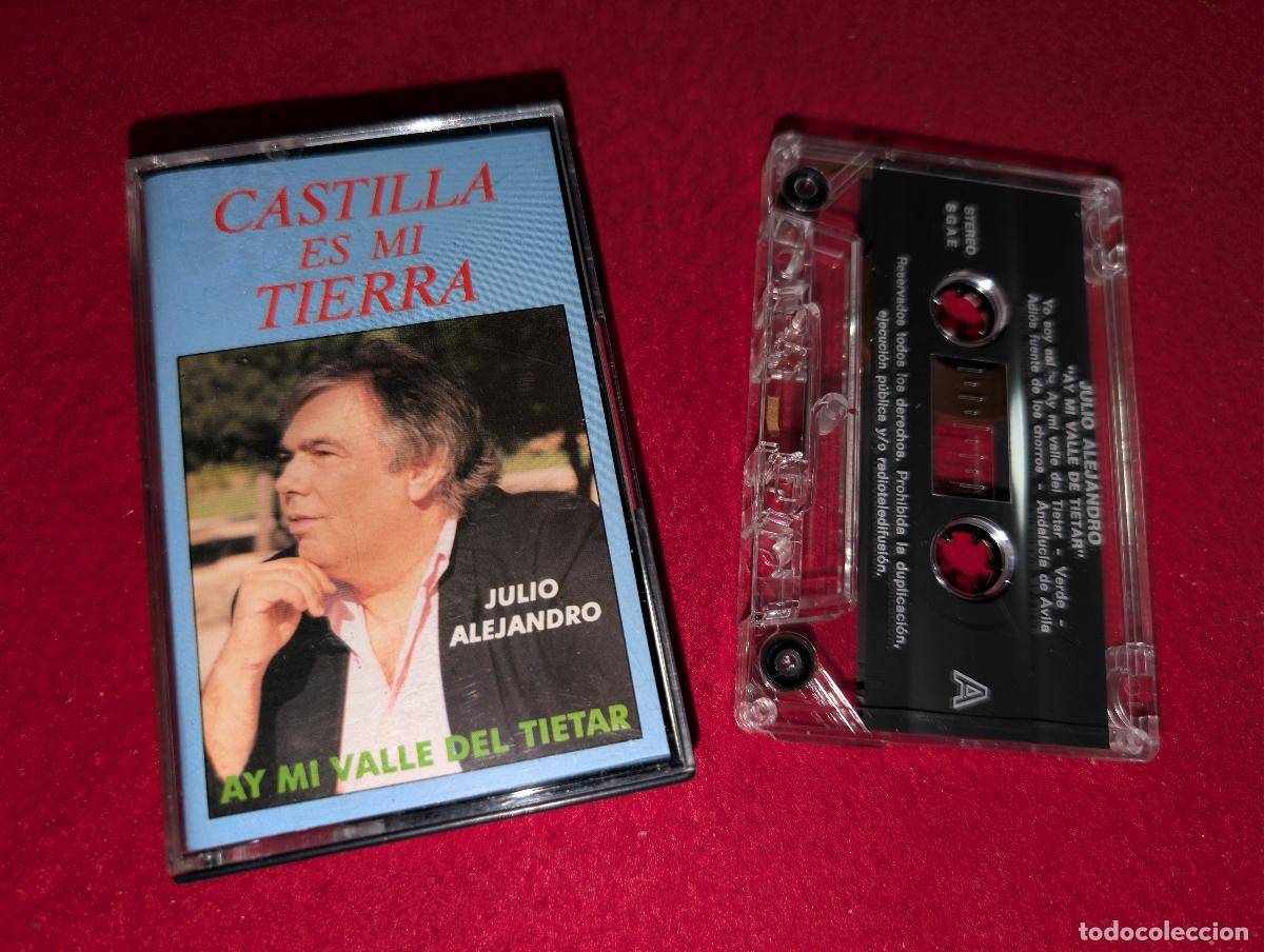 Cassettes Anciennes: JULIO ALEJANDRO Castilla es mi tierra Ay mi Valle del Tietar K7 CASSETTE PRIVADO AVILA