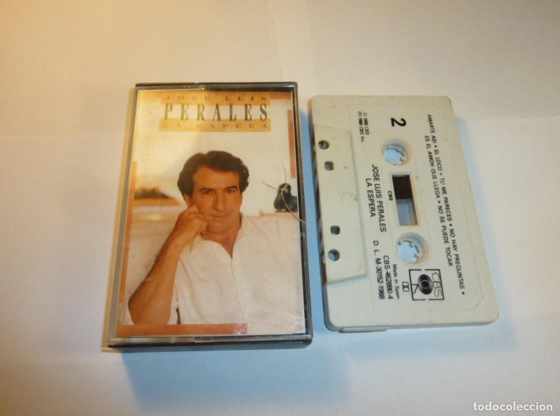 Casetes antiguos: JOSE LUIS PERALES // LA ESPERA // 1988 // CASETE