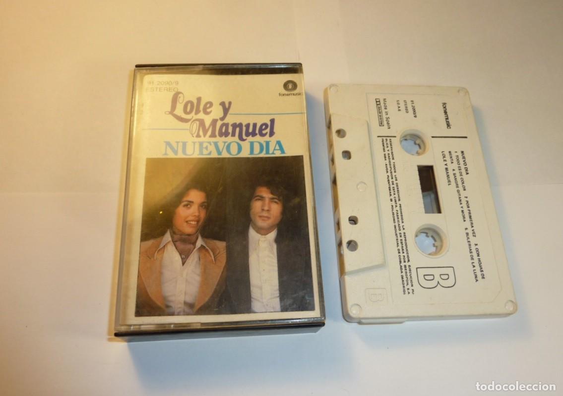 Cassetes antigas: LOLE Y MANUEL // NUEVO DIA // 1985 // CASETE