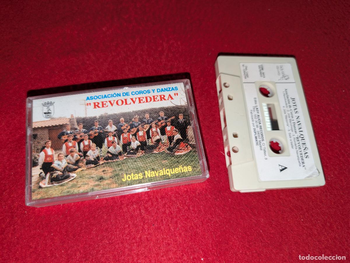 Casetes antiguos: ASOCIACION DE COROS Y DANZAS REVOLVEDERA Jotas navalque&ntilde;as K7 CASSETTE 1994 TOLEDO