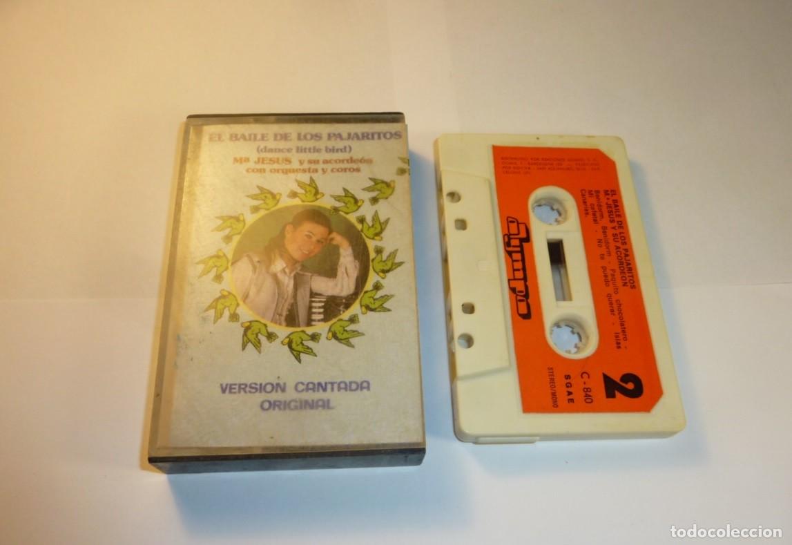 Casetes antiguos: MARIA JESUS Y SU ACORDEON // EL BAILE DE LOS PAJARITOS // 1981 // CASETE