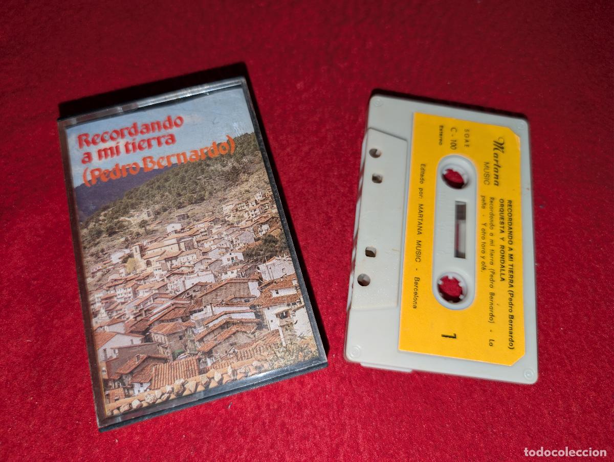 Casetes antiguos: ORQUESTA Y RONDALLA Recordando a mi tierra Pedro Bernardo K7 CASSETTE 1983 Martana AVILA