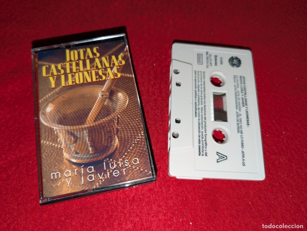 Casetes antiguos: MARIA LUISA Y JAVIER Jotas castellanas y leonesas K7 CASSETTE Doblon
