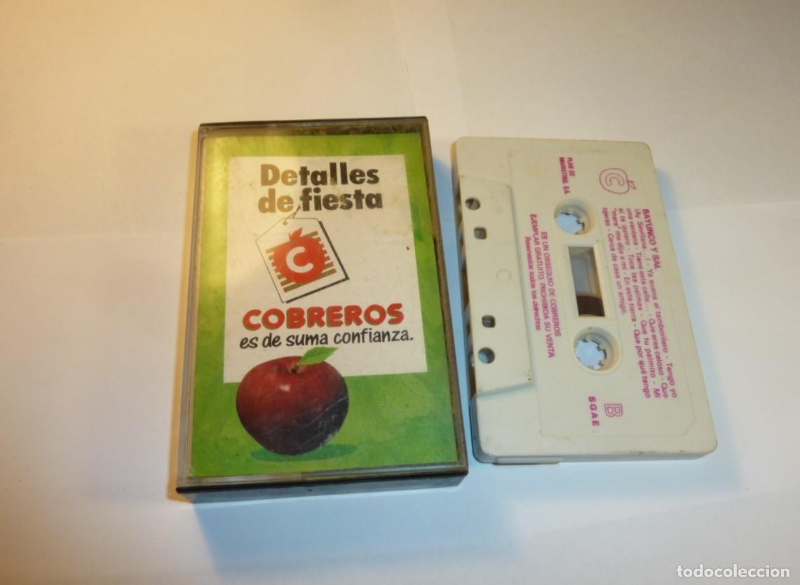 Casetes antiguos: BAYUNCO Y SAL // OBSEQUIO DE COBREROS // 2001 // CASETE