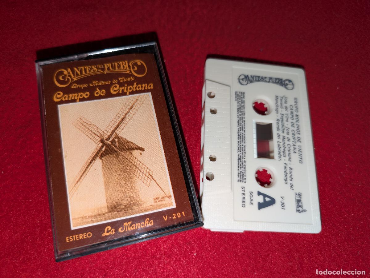 Casetes antiguos: GRUPO MOLINOS DE VIENTO Campo de Criptana La Mancha K7 CASSETTE 1983 Sonifolk